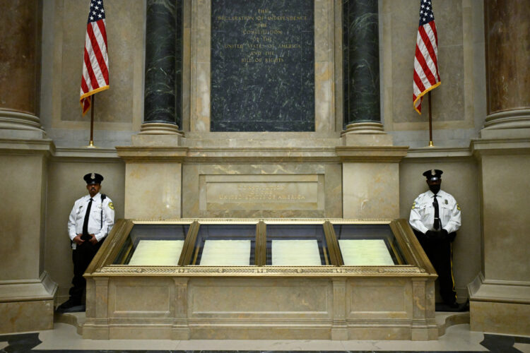 Major historical documents start journey across US as part of nation’s 250th anniversary